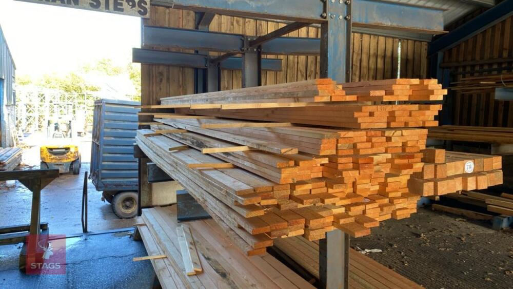 190 X 3.6M TIMBER RAILS