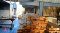 190 X 3.6M TIMBER RAILS - 3
