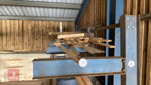 45 X HARDWOOD RAILS