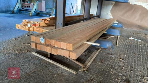 16 X 3.2M TIMBER POSTS