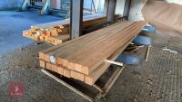 16 X 3.2M TIMBER POSTS - 2