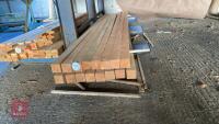 16 X 3.2M TIMBER POSTS - 3