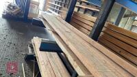 17 X 3.75M TIMBER POSTS - 6