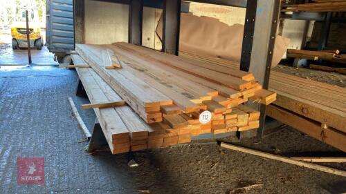 80 X 3.1M TIMBER RAILS