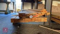 80 X 3.1M TIMBER RAILS - 3