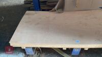 15 X 8' X 4' SHEETS OF PLYBOARD - 6