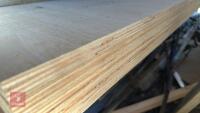 5 X 8' X 4' HARDWOOD PLYBOARD - 2