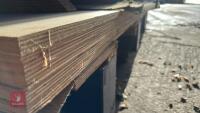 5 X 8' X 4' HARDWOOD PLYBOARD - 5