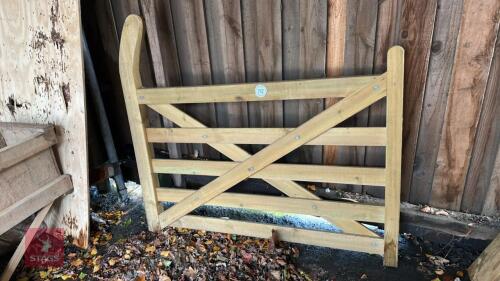 TANALISED 5' 8'' GUN STOCK GATE