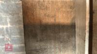 3 X OAK RAILS/POSTS - 9
