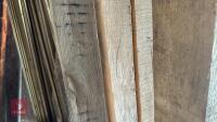 3 X OAK RAILS/POSTS - 10