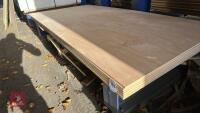 5 X 8' X 4' HARDWOOD PLYBOARD