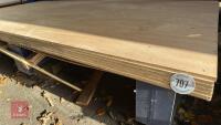 5 X 8' X 4' HARDWOOD PLYBOARD - 3