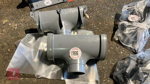2 BRETT MARTIN 170MM RUNNING OUTLET