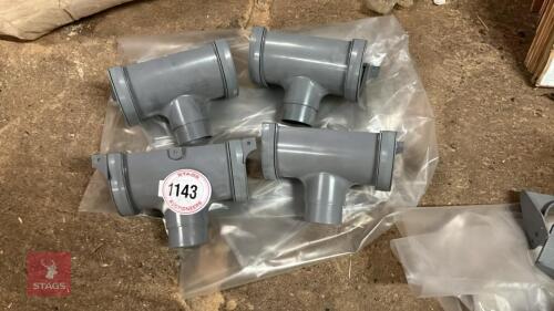 4 BRETT MARTIN 115MM RUNNING OUTLET
