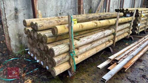 5 X 3.6M MACHINE ROUNDED POLES
