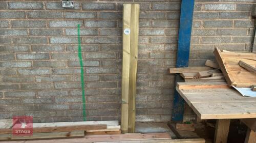 4 X 1.75M TREATED PLANED POSTS