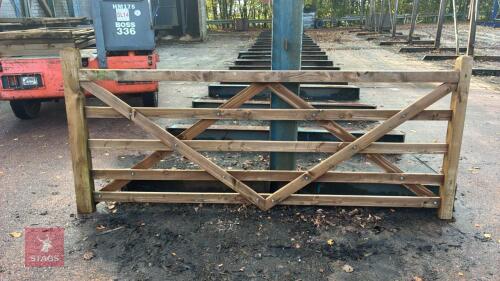 9' WOODEN TANALISED GATE