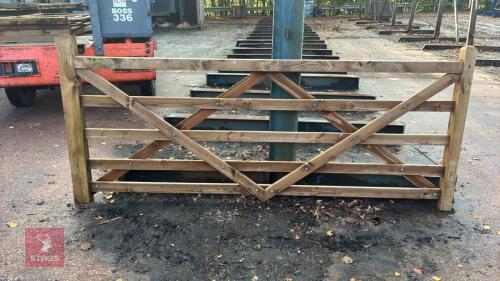 9' WOODEN TANALISED GATE