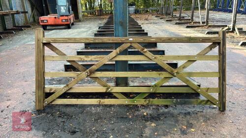 9' WOODEN TANALISED GATE