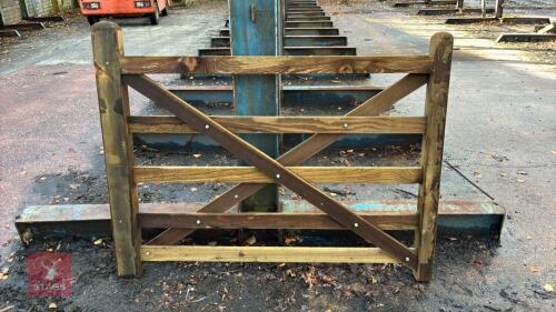 5' WOODEN TANALISED GATE