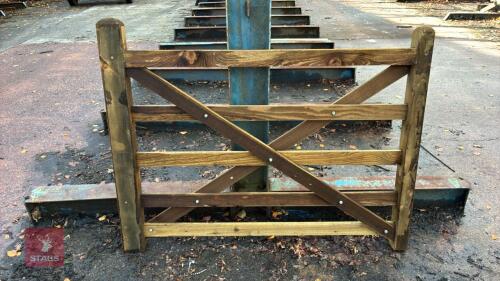 5' WOODEN TANALISED GATE