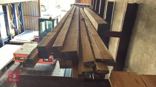 QTY OF OAK RAILS/ LENGTHS