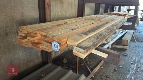 50 X 2.08M LENGTHS OF TIMBER