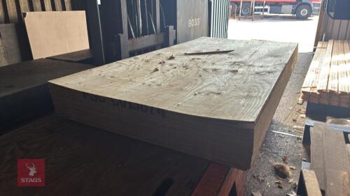 22 X 8' X 4' SOFTWOOD PLYBOARD SHEETS
