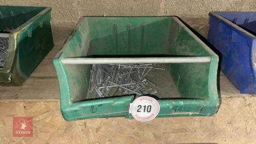 CRATE OF 150MM NAILS