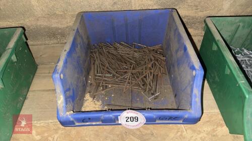 CRATE OF 150MM NAILS