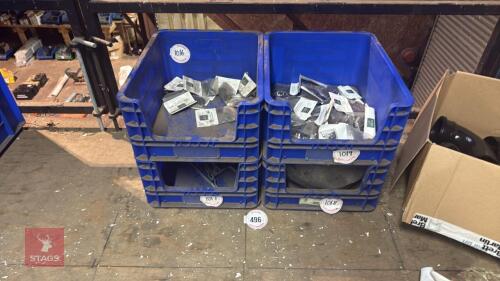 4 STRONG & STURDY STORAGE BOXES