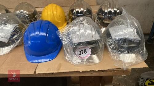 6 SAFETY HELMETS