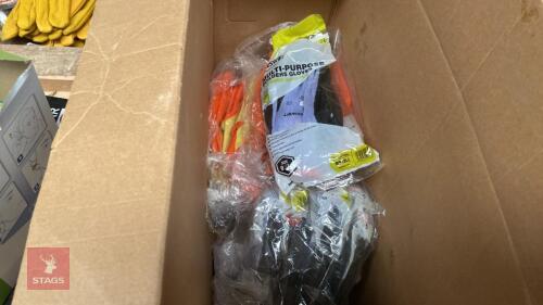 PART BOX OF FOAM EAR PLUGS & GLOVES