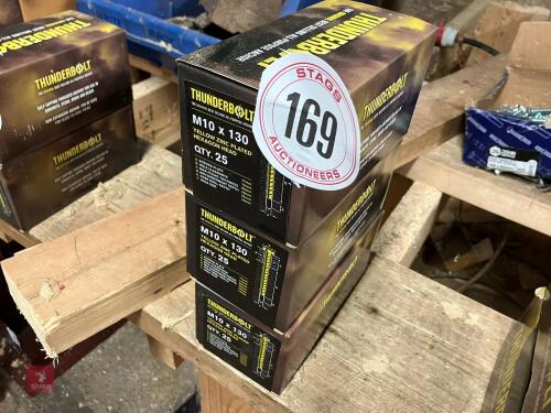 75 X M10 X 130 THUNDERBOLTS