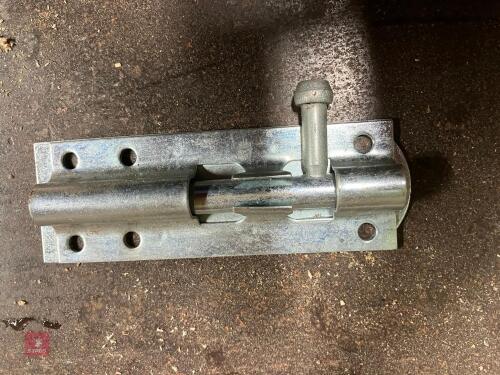 12 X 4'' STRAIGHT TOWER BOLT