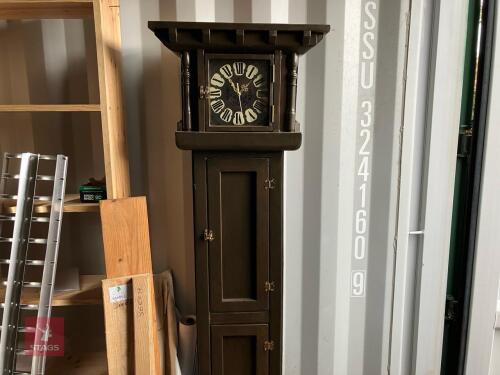HOMEMADE GRANDFARTHER CLOCK