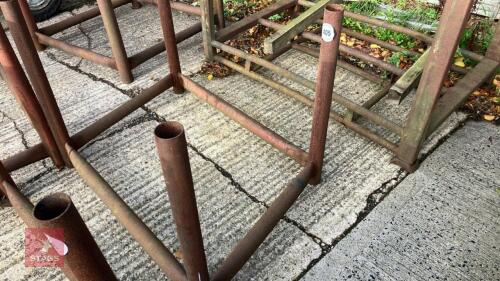 METAL STILLAGE 4'4'' X3'2'' X 3'3'' HIGH