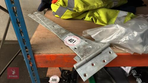 2 X 26'' GALVANISED TEE HINGES