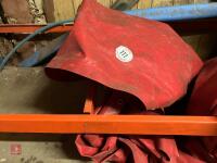RED HD TARPAULIN COVERS - 2
