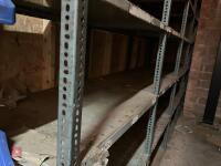 3.7M LENGTH OF DEXION RACKING - 3
