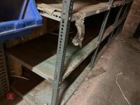 3.7M LENGTH OF DEXION RACKING - 4