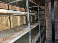 3.7M LENGTH OF DEXION RACKING - 5