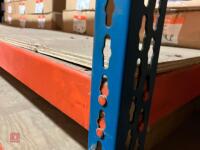 2 BAYS OF PALLET RACKING - 4