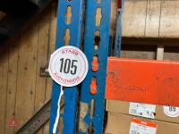 2 BAYS OF PALLET RACKING - 6