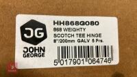 10 X 8'' SCOTCH TEE HINGE SETS - 5