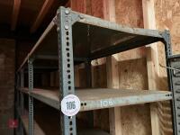 3.7M LENGTH OF DEXION RACKING - 4