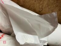 3 ROLLS OF 6' SPAN PLASTIC SHEETING - 3