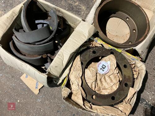 FORKLIFT BRAKE SHOES & HUBS