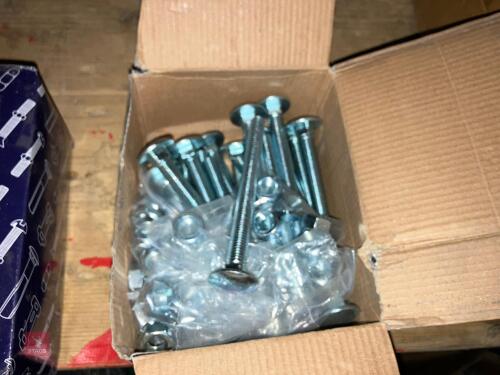 PART BOX OF M12 X 130MM NUTS & BOLTS